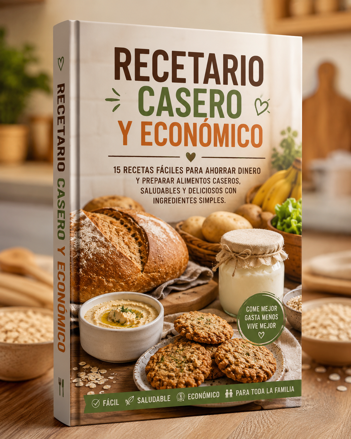 Recetario Casero y Económico – 15 Recetas Prácticas